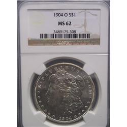 1904-O Morgan Silver Dollar