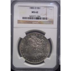 1883-O Morgan Silver Dollar
