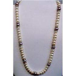 17" Single Strand Pearl Necklace