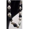 Image 3 : Pearl and Black Bead Bracelet & 2 Strand Necklace