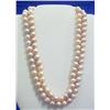 Image 1 : Double Strand Tri-Color Pearl Necklace
