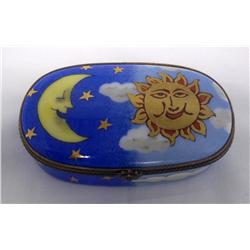 Limoge Hand Painted Trinket Box
