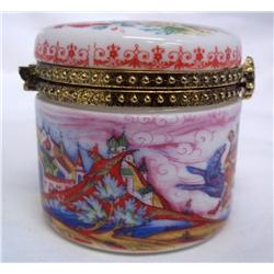 Limoge Hand Painted Trinket Box