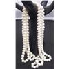 Image 4 : 66" Continuous Strand Pearl Necklace