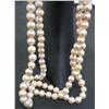 Image 3 : 16" Pale Pink Pearl Two Strand Necklace