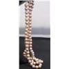 Image 4 : 16" Pale Pink Pearl Two Strand Necklace