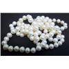 Image 2 : 18" Double Strand 8mm Pearl Necklace