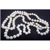 Image 3 : 18" Double Strand 8mm Pearl Necklace