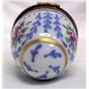 Image 2 : Limoge Hand Painted Egg Trinket Box