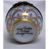 Image 3 : Limoge Hand Painted Egg Trinket Box