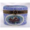 Image 1 : Limoge Hand Painted Trinket Box