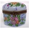 Image 1 : Limoge Hand Painted Trinket Box