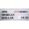 Image 3 : 1894 Morgan Silver Dollar VF-35