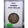 Image 1 : 1915 Barber Half Dollar VG-08