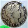 Image 3 : 1915 Barber Half Dollar Fine-12