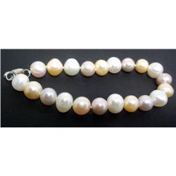 Fresh Water Tri Colored Pearl Bracelet