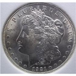 1921-P Peace Silver Dollar MS-66 w/ Appraisal
