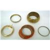Image 1 : Lot- Ten Gold Color Costume Bangles