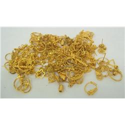 Lot- 35 Plus sets of Gold Colored Earrings