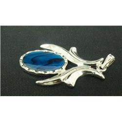 Decorative Necklace Pendant w/ Stone