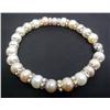 Image 2 : 8.50" Fresh Water Pearl and Roundel Bracelet