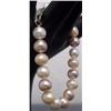 Image 2 : Fresh Water Tri Colored Pearl Bracelet
