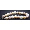 Image 2 : Fresh Water Tri Colored Pearl Bracelet