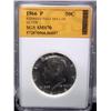 1966-P Kennedy Half Dollar SGS SMS70