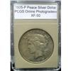 1925-P Peace Silver Dollar XF-50