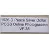 Image 2 : 1926-D Peace Silver Dollar VF-35