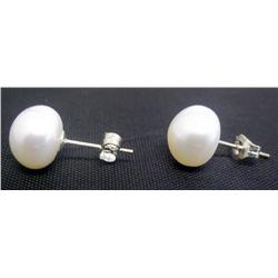Pearl Earring Set