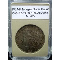 1921 Morgan Silver Dollar**ZERBE** MS-65 XXXRARE