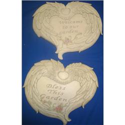 Two Garden Plaques