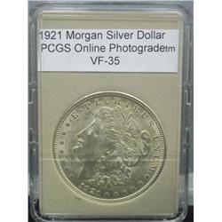 1921 Peace Silver Dollar VF-35