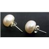 Image 1 : Pale Peach Pearl Earring Set