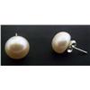 Image 2 : Pale Peach Pearl Earring Set