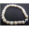 Image 2 : 8.50" Fresh Water Pearl and Roundel Bracelet