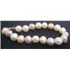 Image 2 : Fresh Water Tri Colored Pearl Bracelet