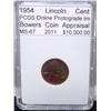 1954 MS-67 Lincoln Cent