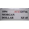 Image 2 : 1894 Morgan Silver Dollar XF-45