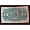Image 2 : 9. Series of 1863 Ten Cent Fractional Currency Note. F.