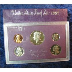 64. 1987 S U.S. Proof Set. Original as issued.