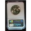 Image 2 : 88. 1959 D Franklin Half Dollar. NGC slabbed MS 65.