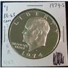 106. 1974 S Eisenhower Dollar. Proof Cameo Silver.