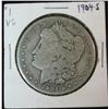 113. 1904 S Silver Morgan Dollar. VG-8.