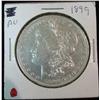 116. 1899 P Silver Morgan Dollar. AU 50.