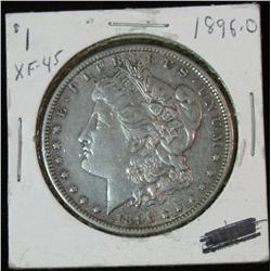 120. 1896 O Silver Morgan Dollar. EF 45.