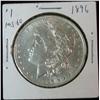 121. 1896 P Silver Morgan Dollar. MS 60.
