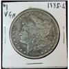 122. 1895 S Silver Morgan Dollar. VG-8.