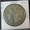 125. 1893 P Silver Morgan Dollar. EF 40.